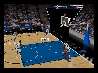 Kobe Bryant in NBA Courtside screenshot 3 for Nintendo 64